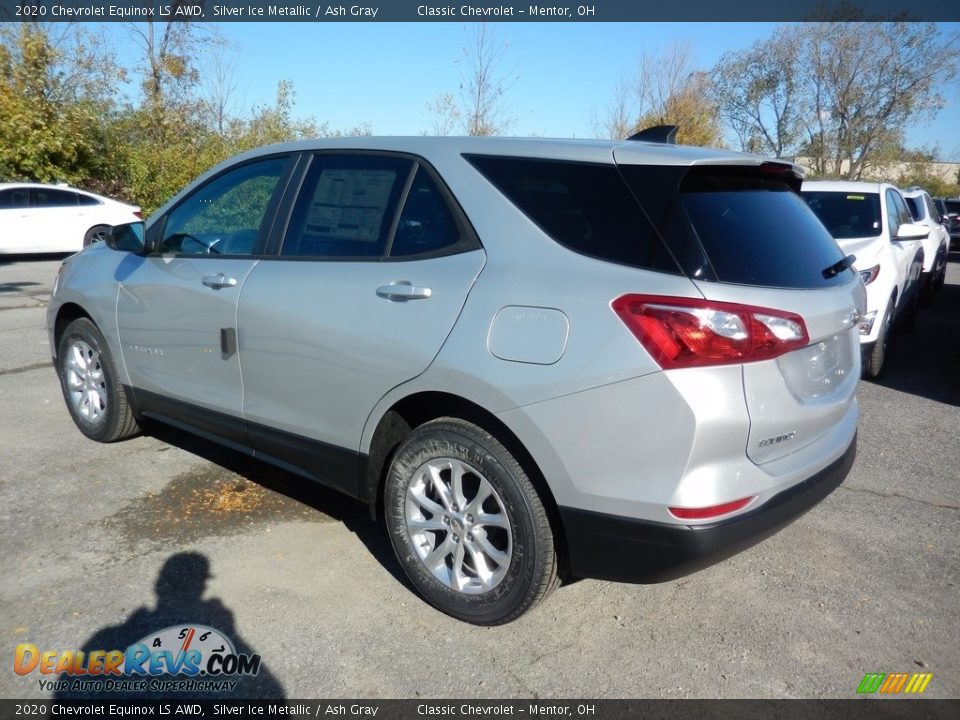 2020 Chevrolet Equinox LS AWD Silver Ice Metallic / Ash Gray Photo #5