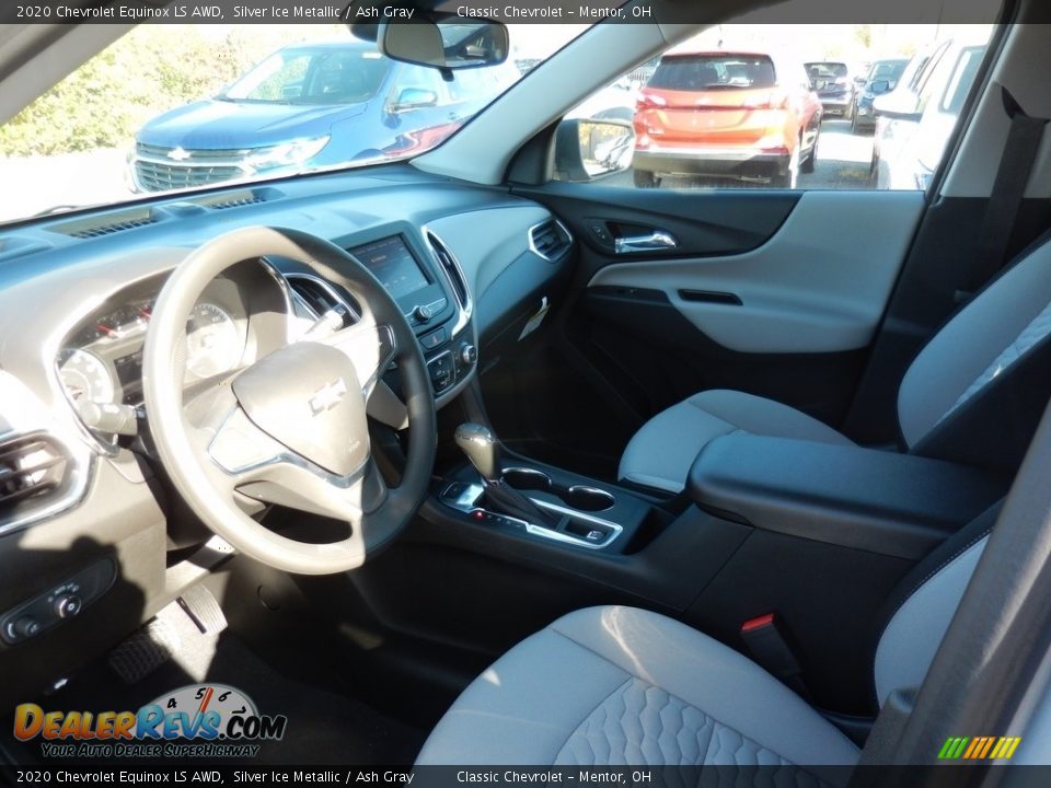 2020 Chevrolet Equinox LS AWD Silver Ice Metallic / Ash Gray Photo #6