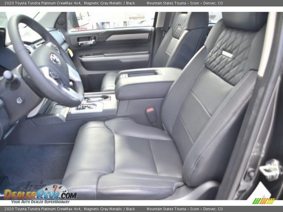 Front Seat of 2020 Toyota Tundra Platinum CrewMax 4x4 Photo #6