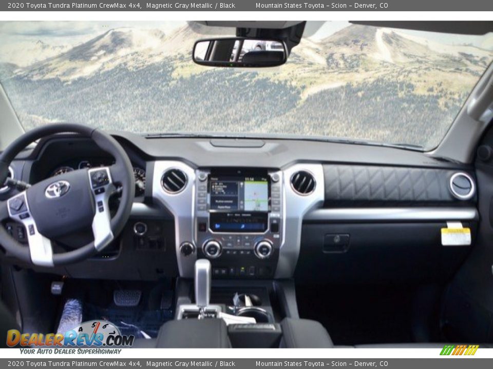 Dashboard of 2020 Toyota Tundra Platinum CrewMax 4x4 Photo #7