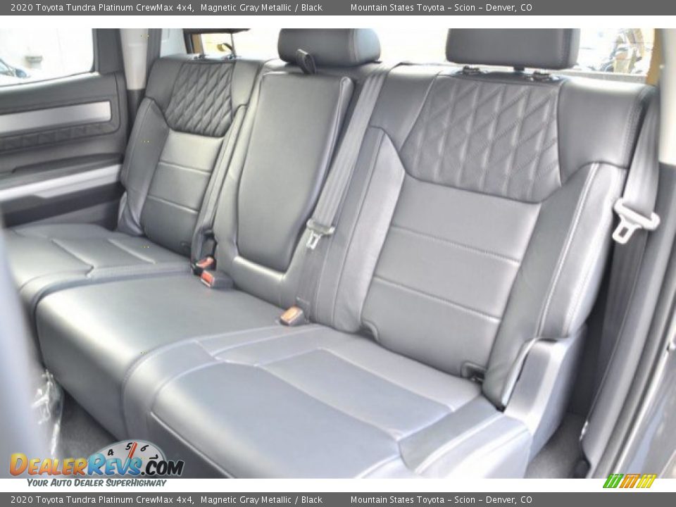 Rear Seat of 2020 Toyota Tundra Platinum CrewMax 4x4 Photo #10