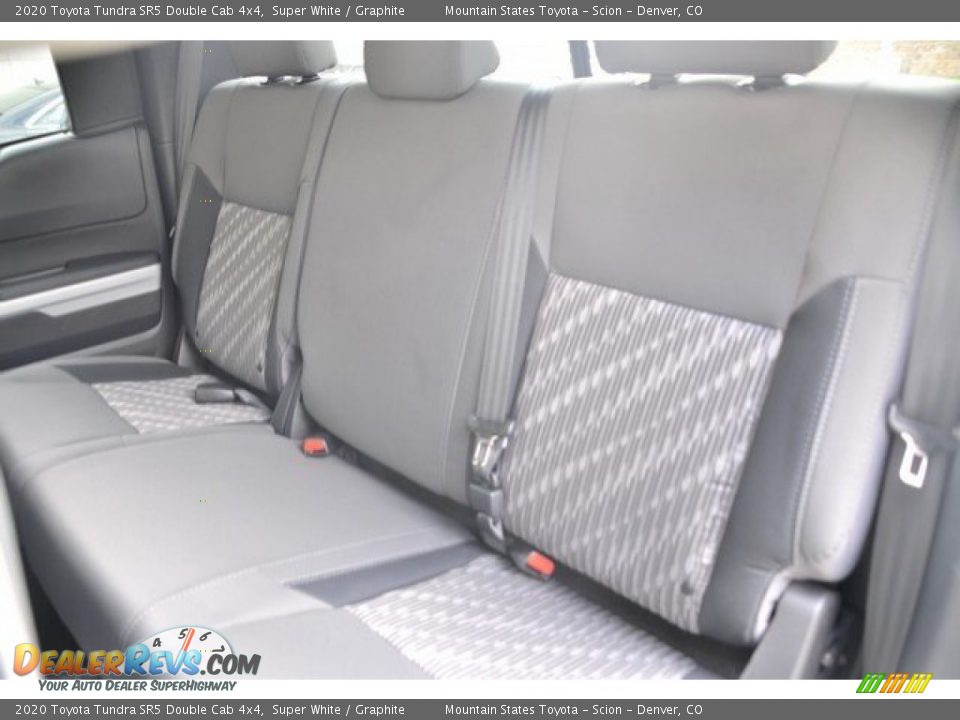2020 Toyota Tundra SR5 Double Cab 4x4 Super White / Graphite Photo #9