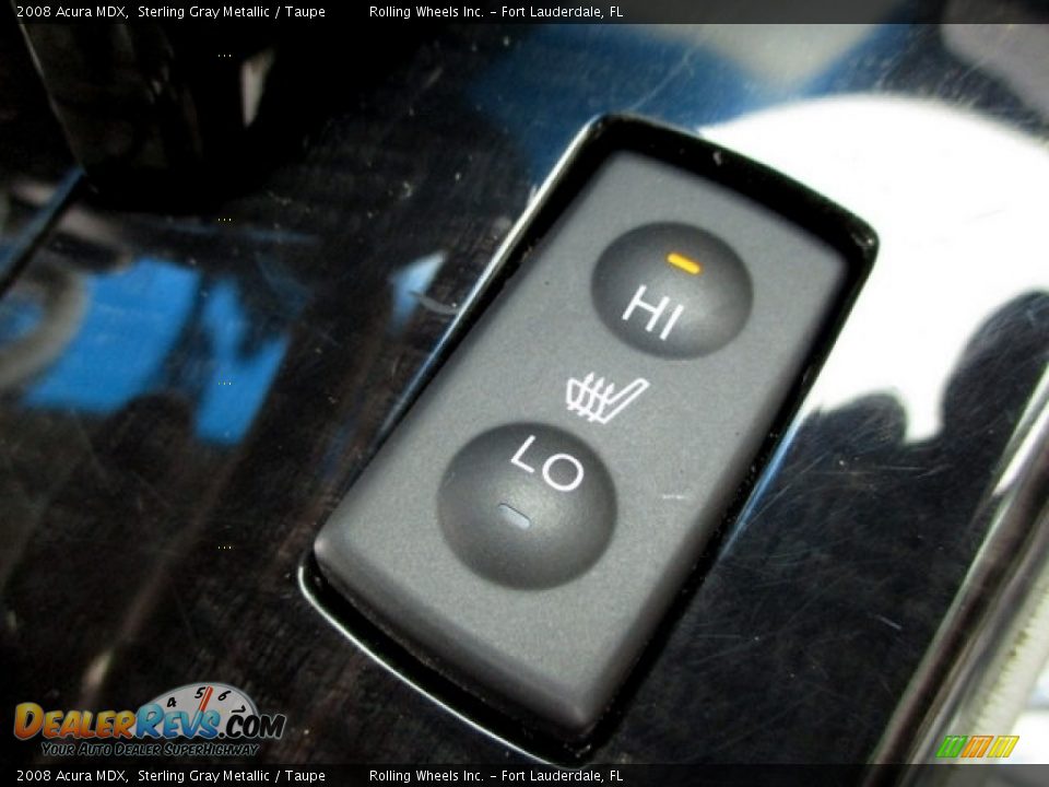 2008 Acura MDX Sterling Gray Metallic / Taupe Photo #2