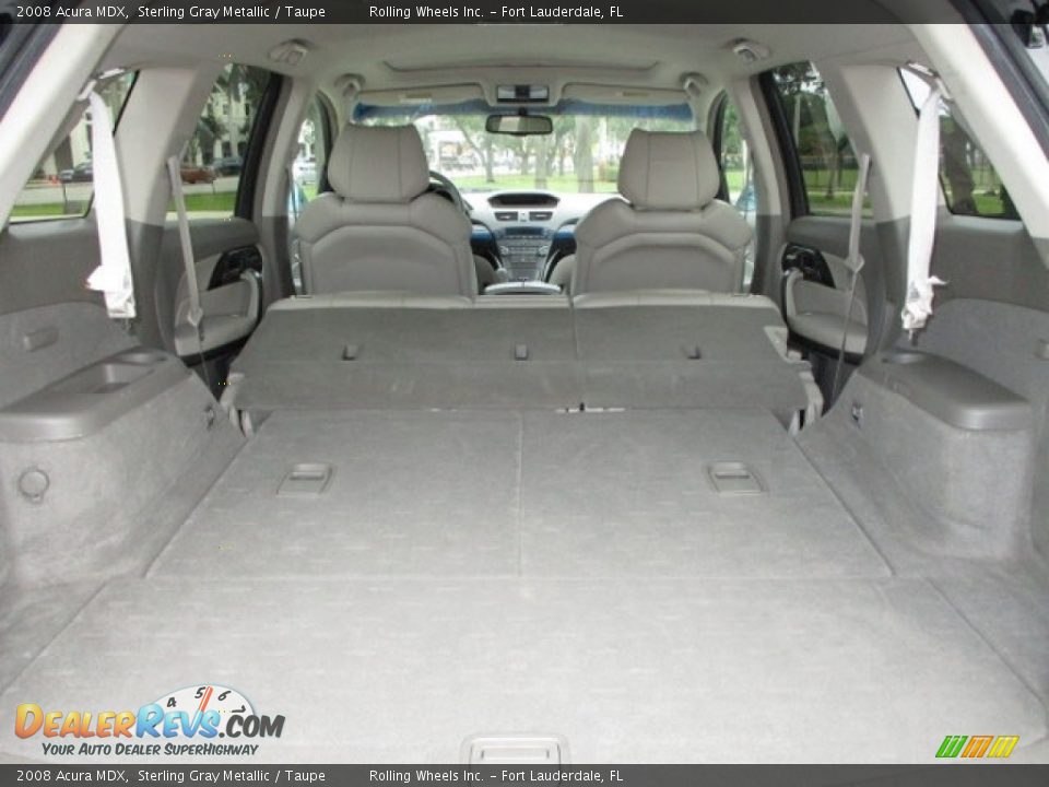 2008 Acura MDX Sterling Gray Metallic / Taupe Photo #20