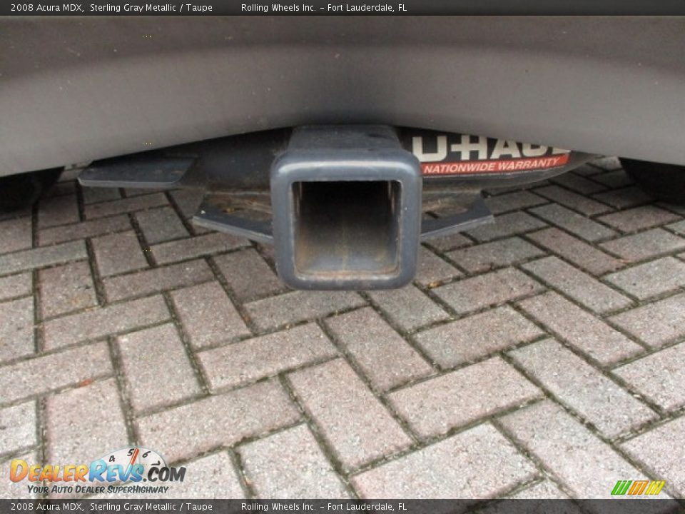 2008 Acura MDX Sterling Gray Metallic / Taupe Photo #36
