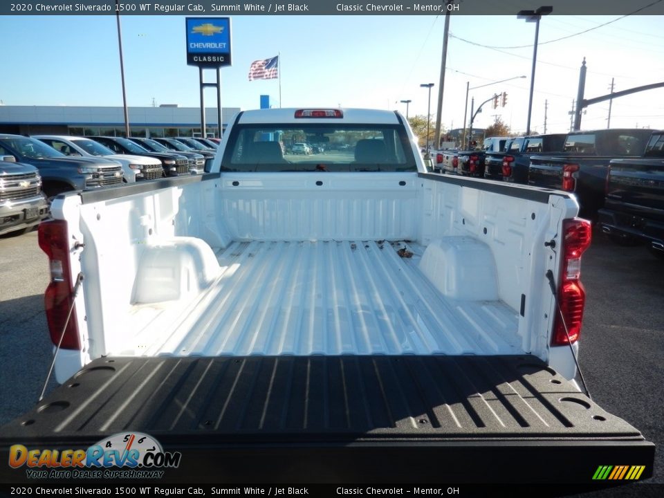 2020 Chevrolet Silverado 1500 WT Regular Cab Summit White / Jet Black Photo #6