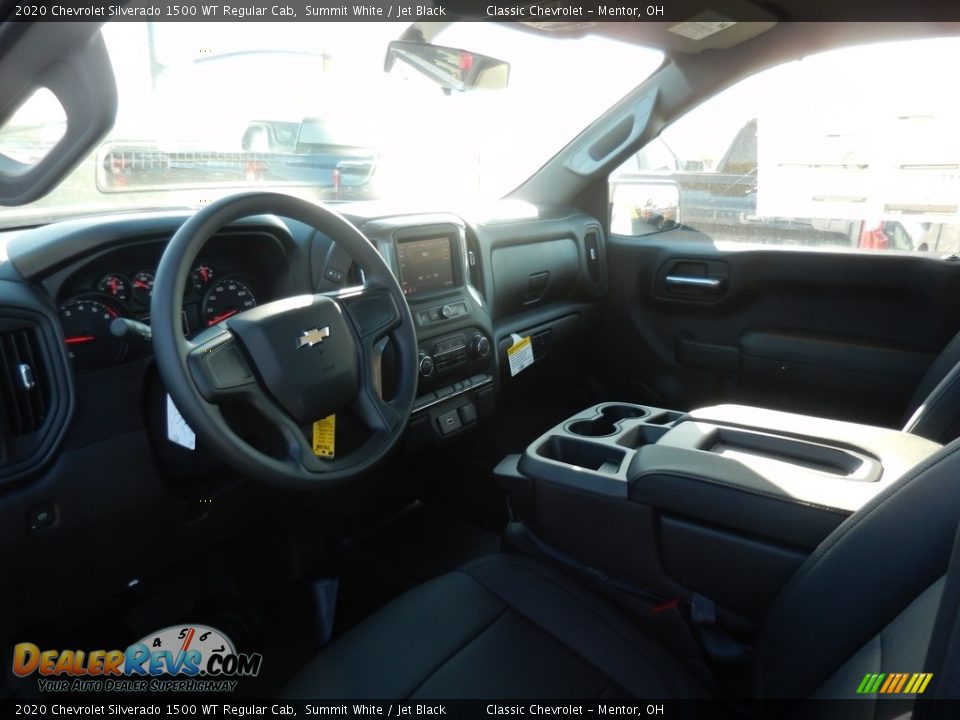 2020 Chevrolet Silverado 1500 WT Regular Cab Summit White / Jet Black Photo #7