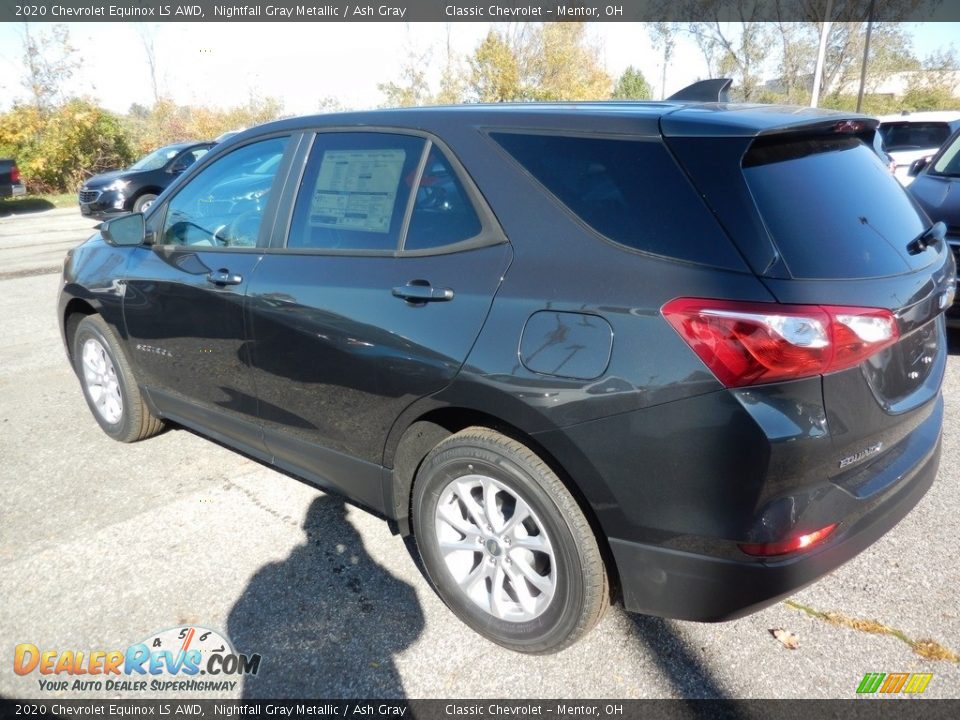 2020 Chevrolet Equinox LS AWD Nightfall Gray Metallic / Ash Gray Photo #5