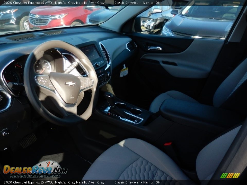 2020 Chevrolet Equinox LS AWD Nightfall Gray Metallic / Ash Gray Photo #6