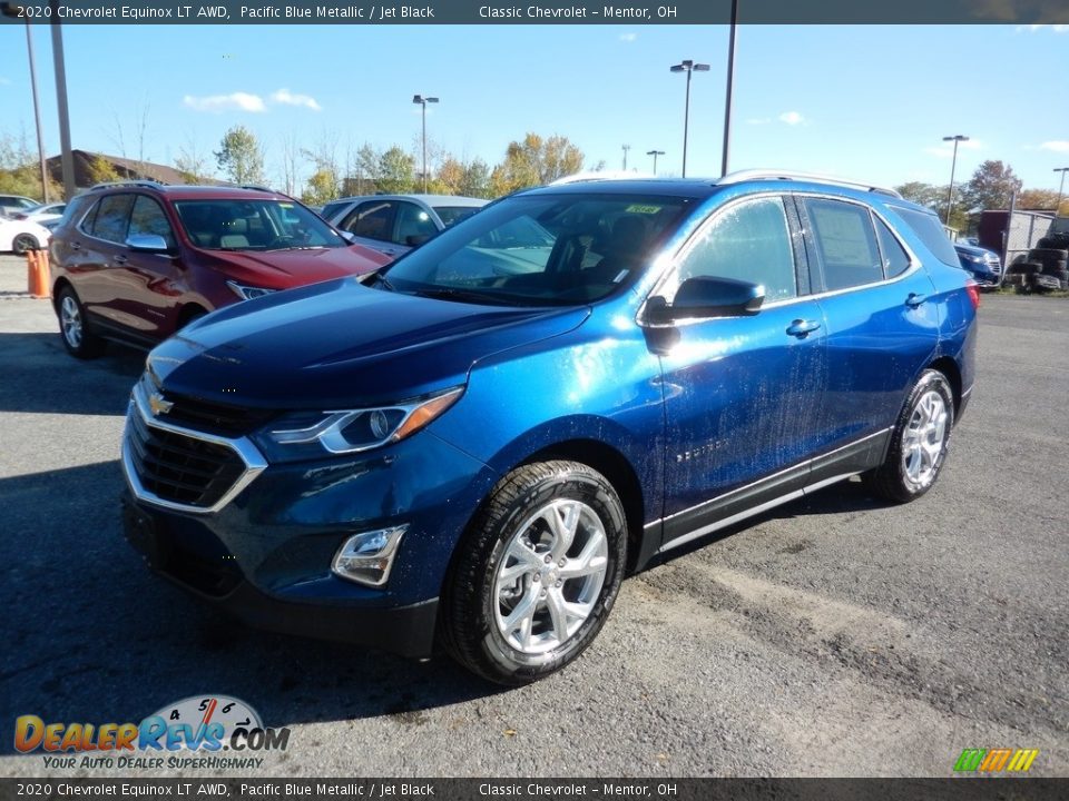 2020 Chevrolet Equinox LT AWD Pacific Blue Metallic / Jet Black Photo #1