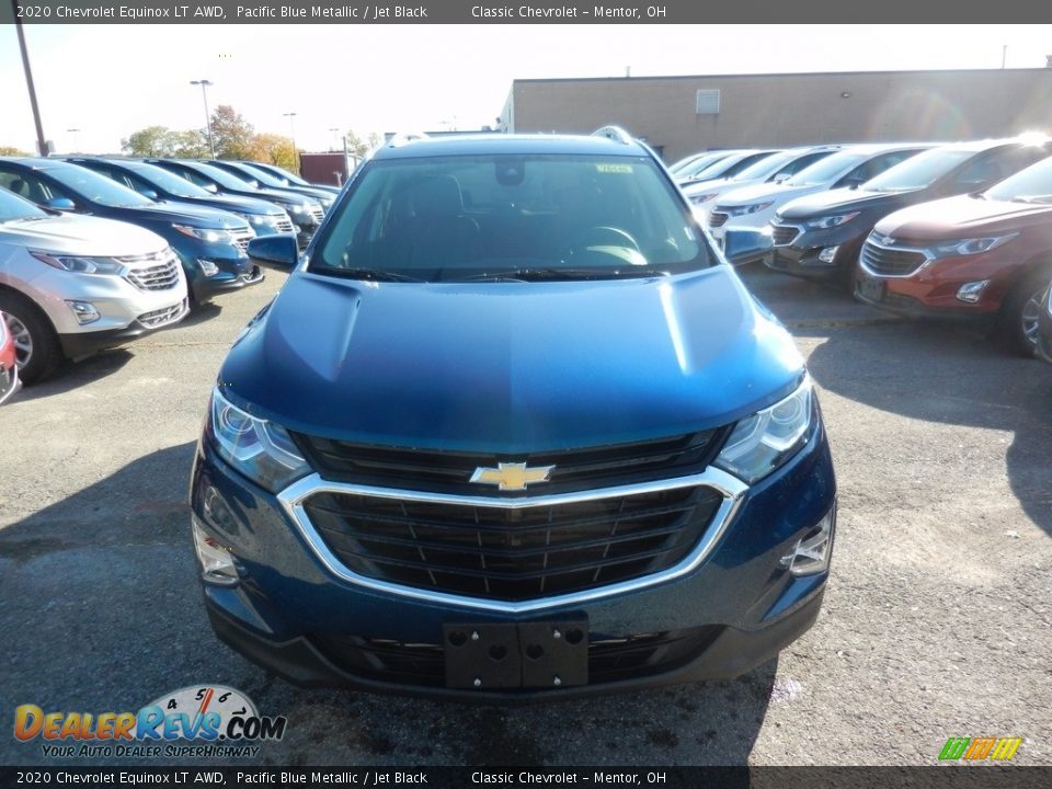 2020 Chevrolet Equinox LT AWD Pacific Blue Metallic / Jet Black Photo #2