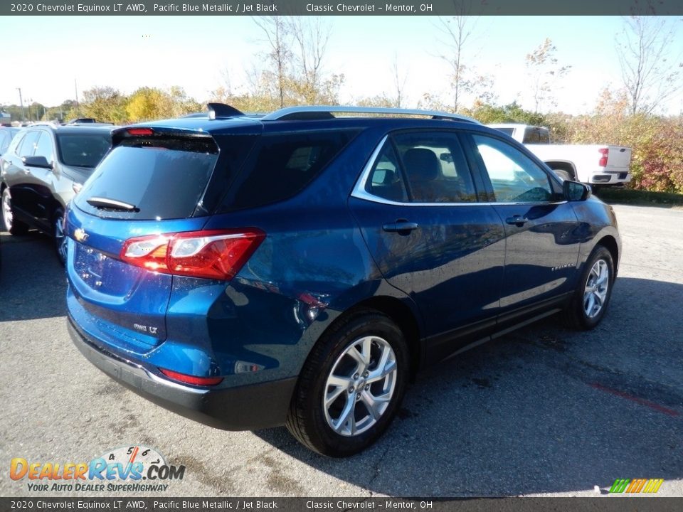 2020 Chevrolet Equinox LT AWD Pacific Blue Metallic / Jet Black Photo #4