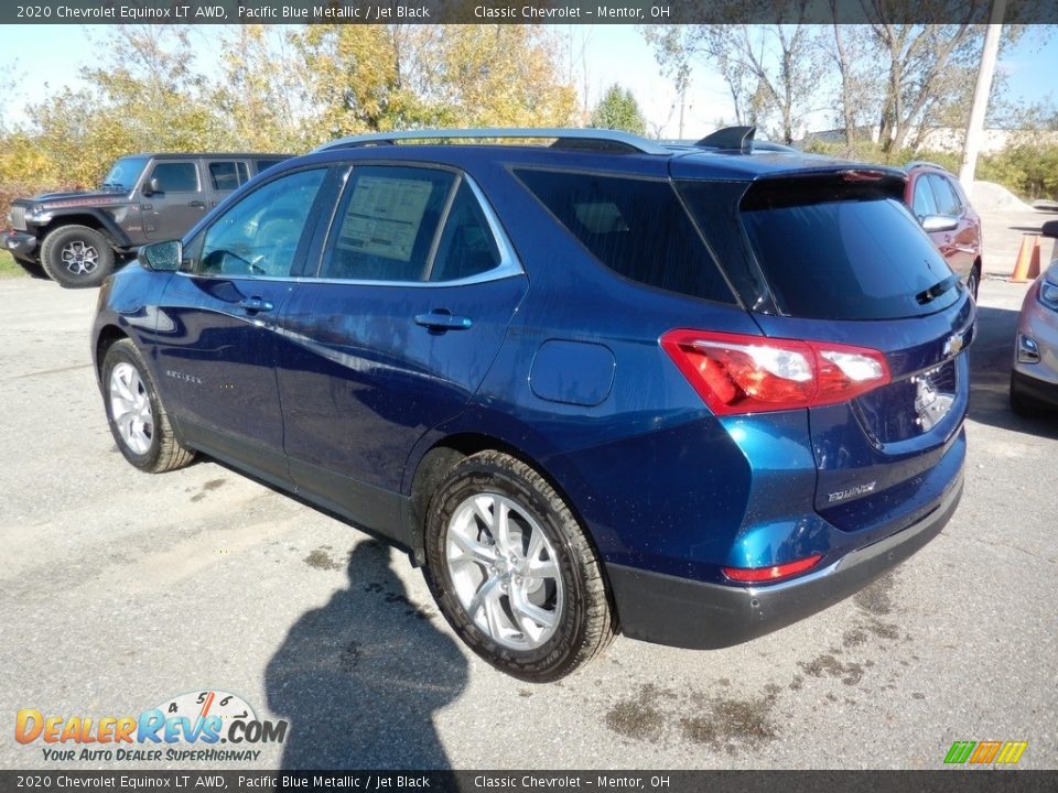 2020 Chevrolet Equinox LT AWD Pacific Blue Metallic / Jet Black Photo #5