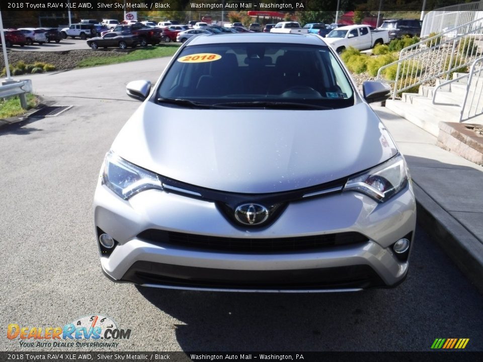 2018 Toyota RAV4 XLE AWD Silver Sky Metallic / Black Photo #5