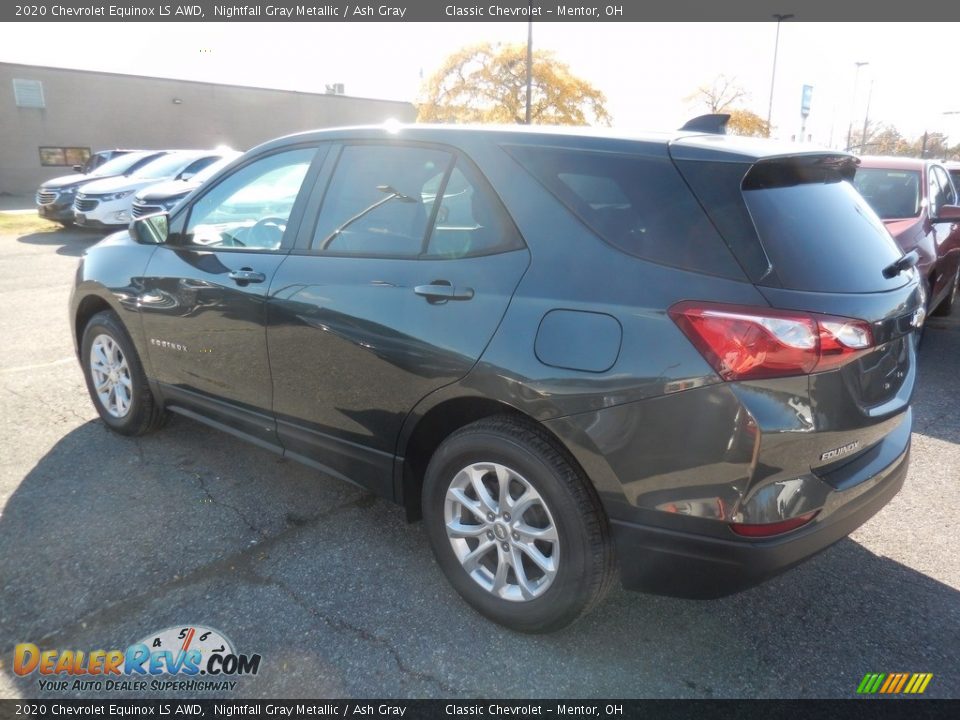 2020 Chevrolet Equinox LS AWD Nightfall Gray Metallic / Ash Gray Photo #5