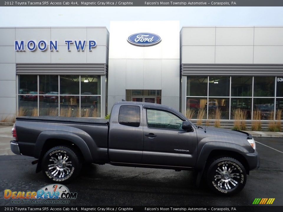 2012 Toyota Tacoma SR5 Access Cab 4x4 Magnetic Gray Mica / Graphite Photo #1