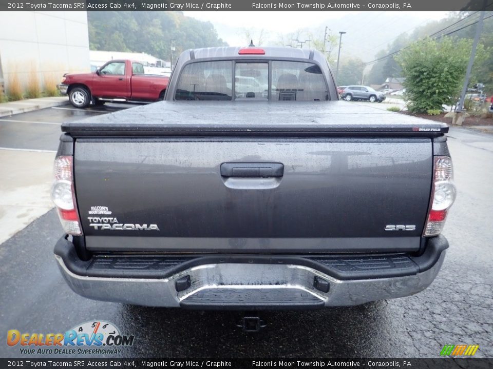 2012 Toyota Tacoma SR5 Access Cab 4x4 Magnetic Gray Mica / Graphite Photo #3