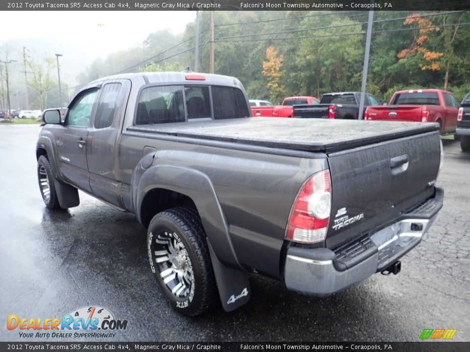 2012 Toyota Tacoma SR5 Access Cab 4x4 Magnetic Gray Mica / Graphite Photo #4