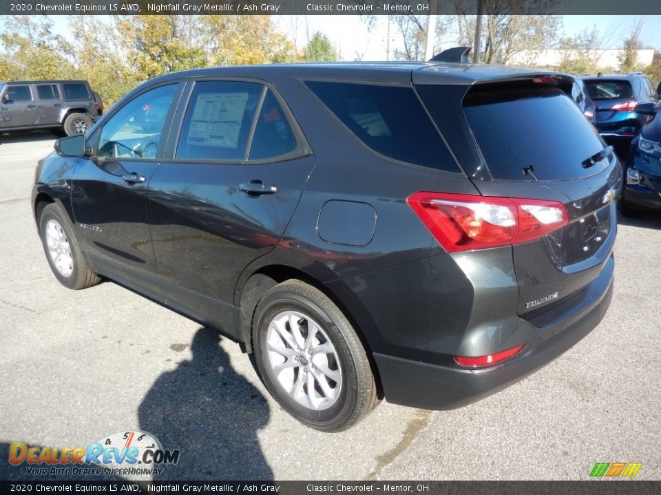 2020 Chevrolet Equinox LS AWD Nightfall Gray Metallic / Ash Gray Photo #5