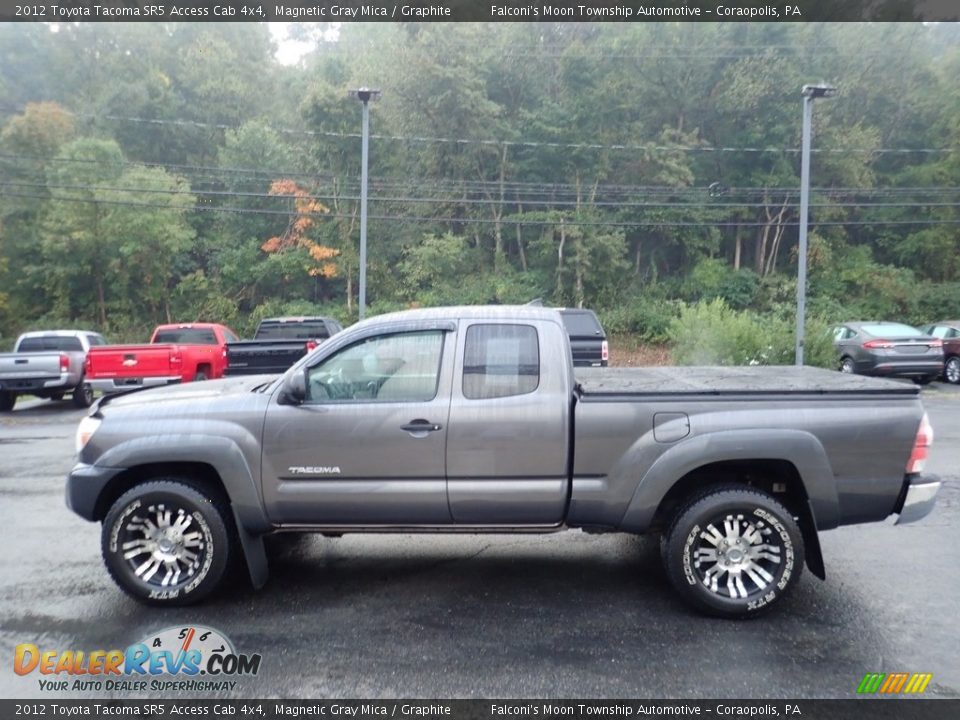 2012 Toyota Tacoma SR5 Access Cab 4x4 Magnetic Gray Mica / Graphite Photo #5