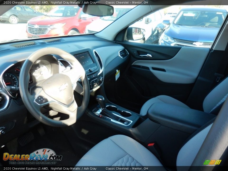 2020 Chevrolet Equinox LS AWD Nightfall Gray Metallic / Ash Gray Photo #6