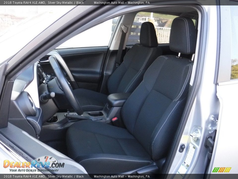 2018 Toyota RAV4 XLE AWD Silver Sky Metallic / Black Photo #15
