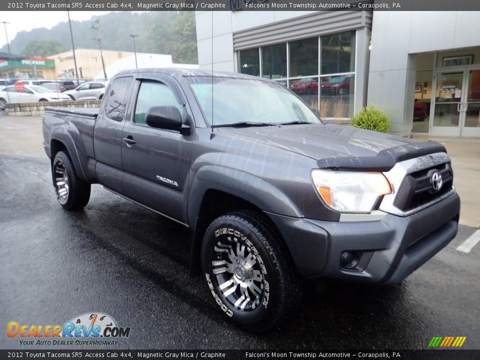 2012 Toyota Tacoma SR5 Access Cab 4x4 Magnetic Gray Mica / Graphite Photo #8