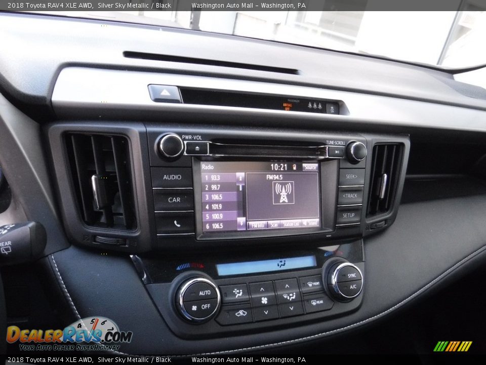2018 Toyota RAV4 XLE AWD Silver Sky Metallic / Black Photo #17