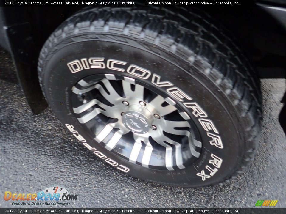 2012 Toyota Tacoma SR5 Access Cab 4x4 Magnetic Gray Mica / Graphite Photo #9