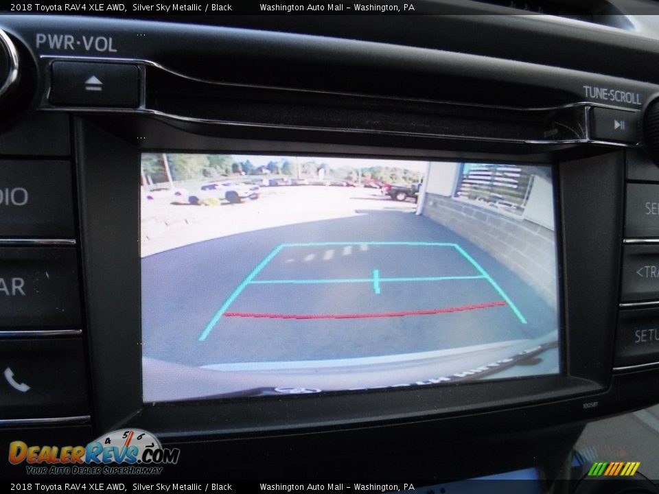 2018 Toyota RAV4 XLE AWD Silver Sky Metallic / Black Photo #18