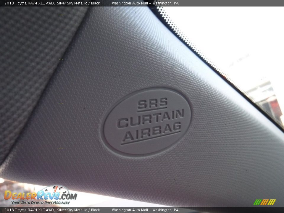 2018 Toyota RAV4 XLE AWD Silver Sky Metallic / Black Photo #20