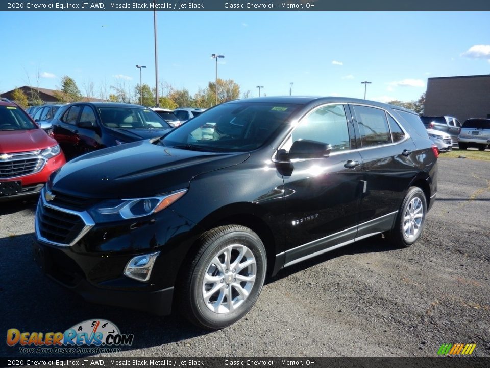 2020 Chevrolet Equinox LT AWD Mosaic Black Metallic / Jet Black Photo #1