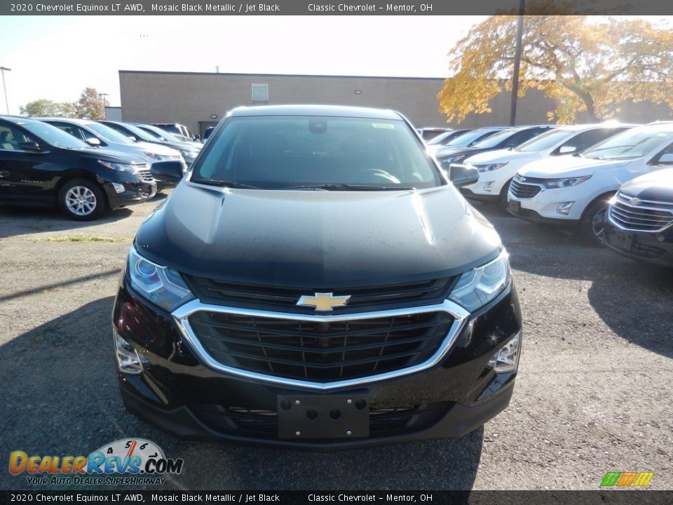 2020 Chevrolet Equinox LT AWD Mosaic Black Metallic / Jet Black Photo #2