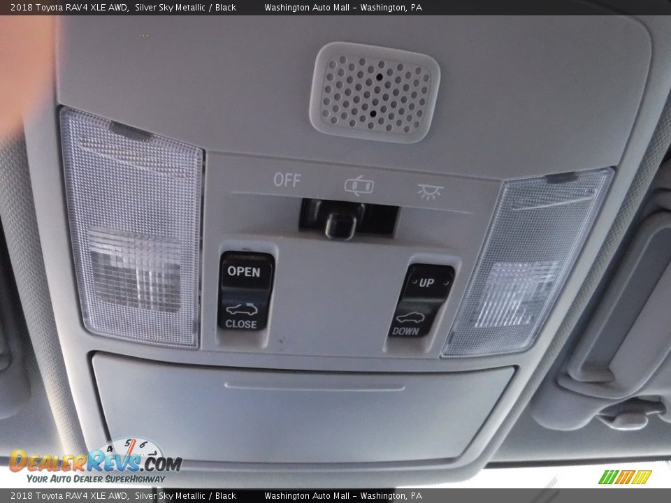 2018 Toyota RAV4 XLE AWD Silver Sky Metallic / Black Photo #23