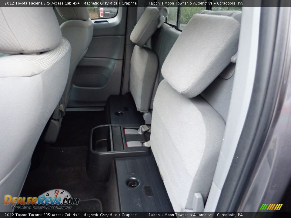 2012 Toyota Tacoma SR5 Access Cab 4x4 Magnetic Gray Mica / Graphite Photo #16