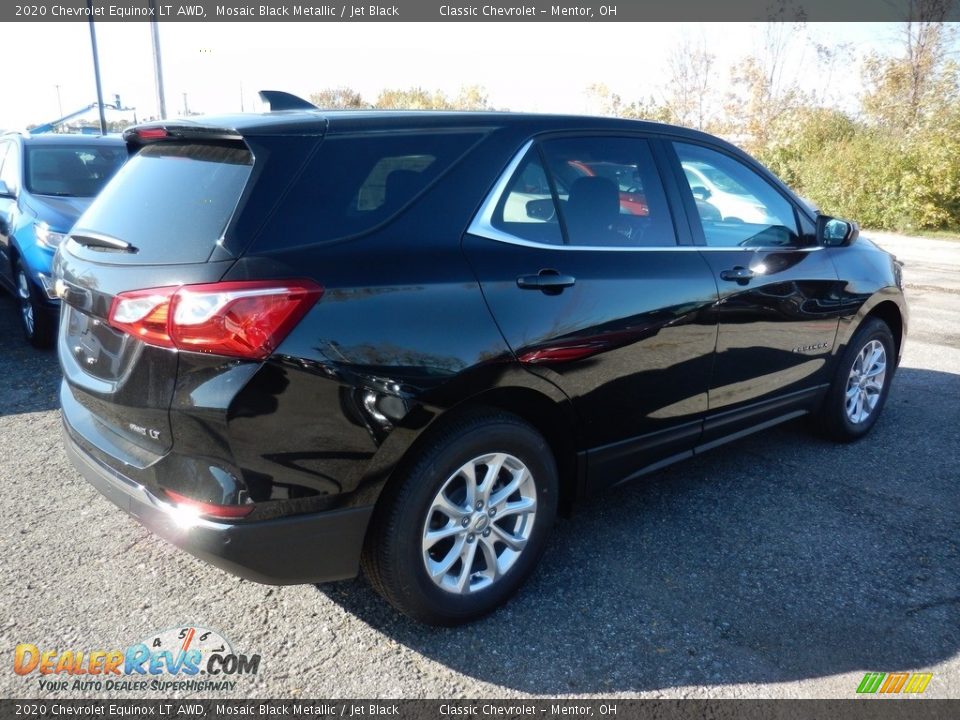 2020 Chevrolet Equinox LT AWD Mosaic Black Metallic / Jet Black Photo #4
