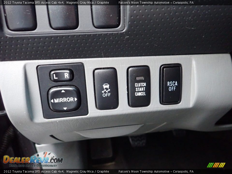 2012 Toyota Tacoma SR5 Access Cab 4x4 Magnetic Gray Mica / Graphite Photo #21