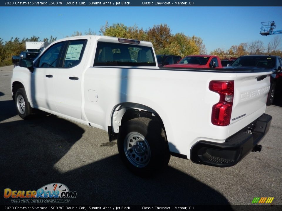 2020 Chevrolet Silverado 1500 WT Double Cab Summit White / Jet Black Photo #5