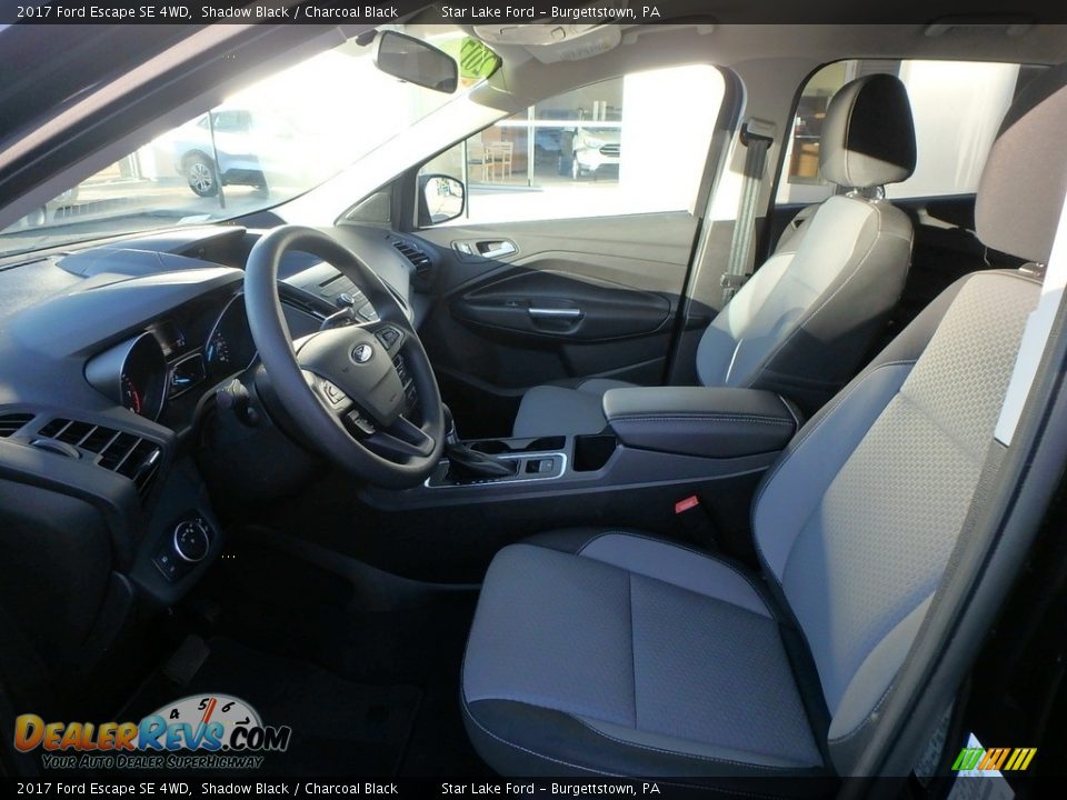 2017 Ford Escape SE 4WD Shadow Black / Charcoal Black Photo #12