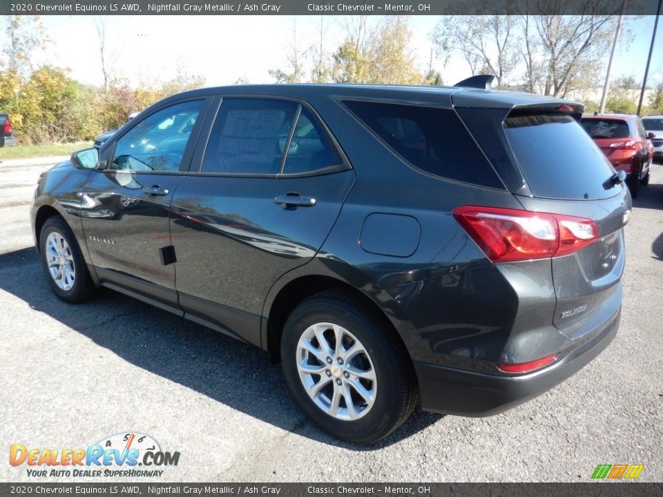 2020 Chevrolet Equinox LS AWD Nightfall Gray Metallic / Ash Gray Photo #5