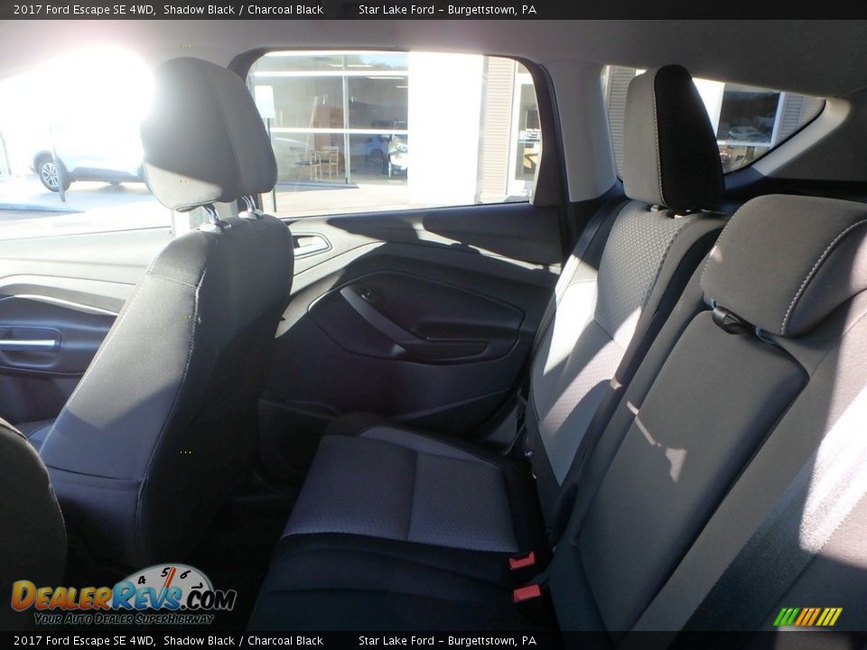 2017 Ford Escape SE 4WD Shadow Black / Charcoal Black Photo #13