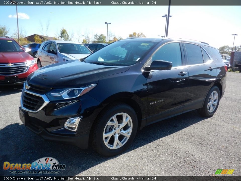 2020 Chevrolet Equinox LT AWD Midnight Blue Metallic / Jet Black Photo #1