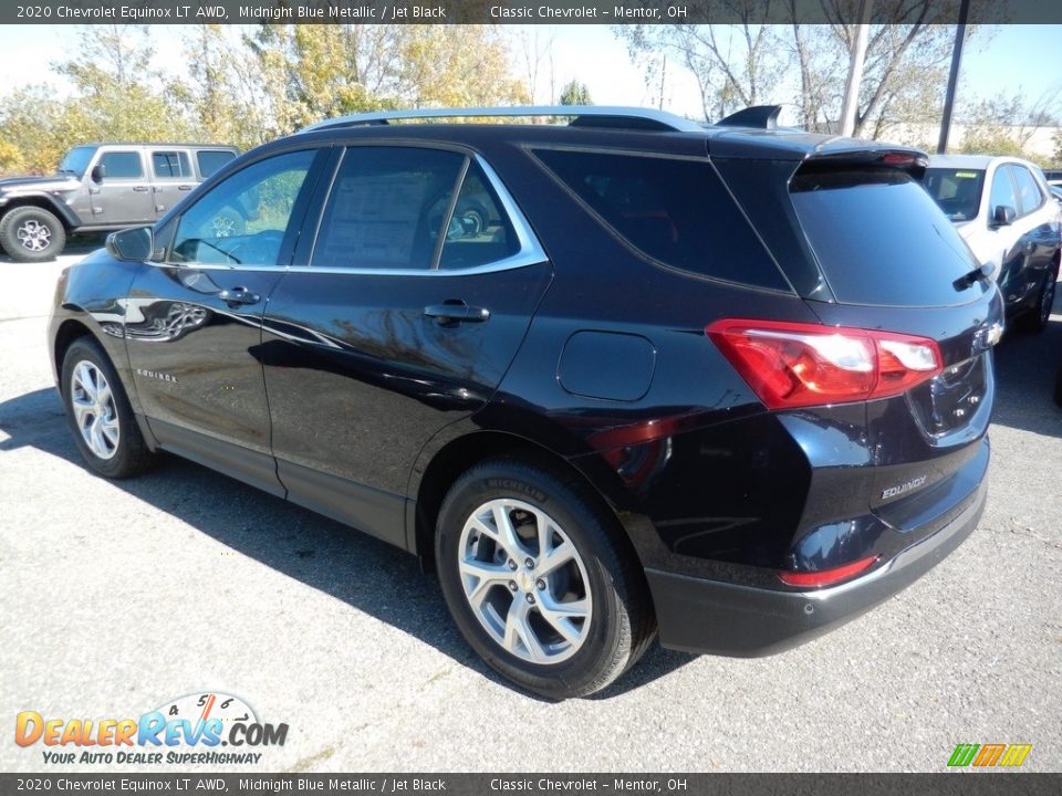 2020 Chevrolet Equinox LT AWD Midnight Blue Metallic / Jet Black Photo #5