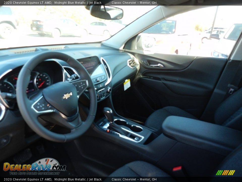 2020 Chevrolet Equinox LT AWD Midnight Blue Metallic / Jet Black Photo #6