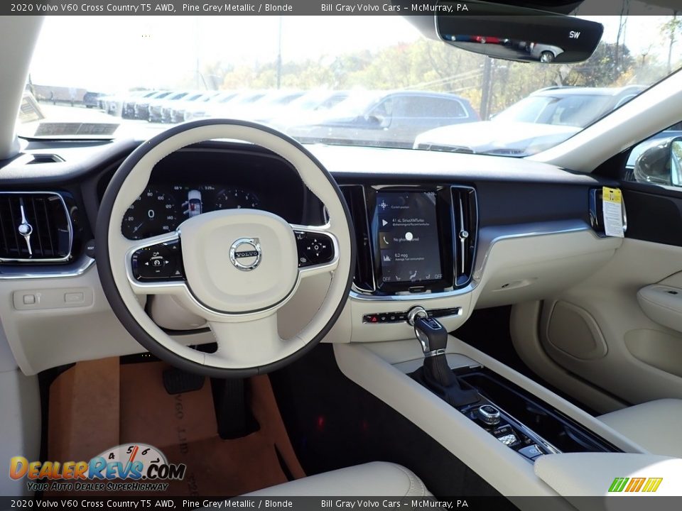 Front Seat of 2020 Volvo V60 Cross Country T5 AWD Photo #9