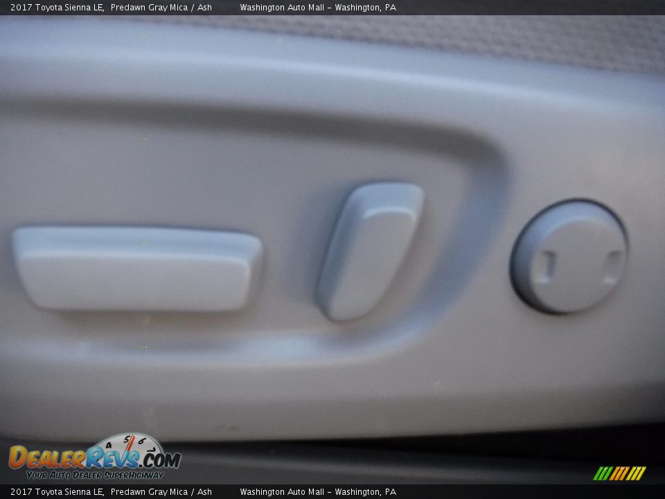 2017 Toyota Sienna LE Predawn Gray Mica / Ash Photo #12