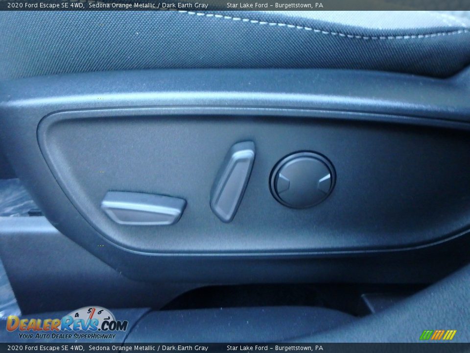 2020 Ford Escape SE 4WD Sedona Orange Metallic / Dark Earth Gray Photo #10