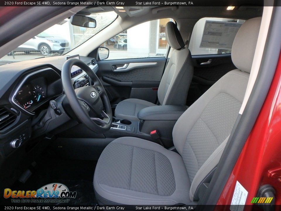 Front Seat of 2020 Ford Escape SE 4WD Photo #12