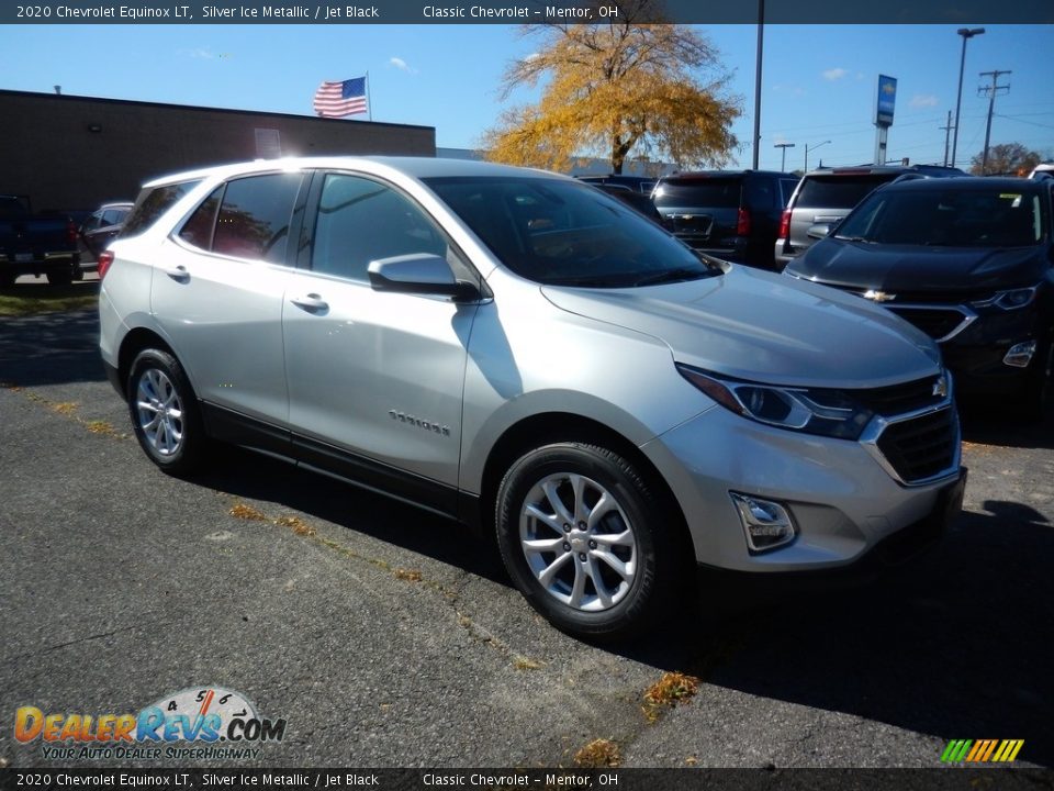 2020 Chevrolet Equinox LT Silver Ice Metallic / Jet Black Photo #3