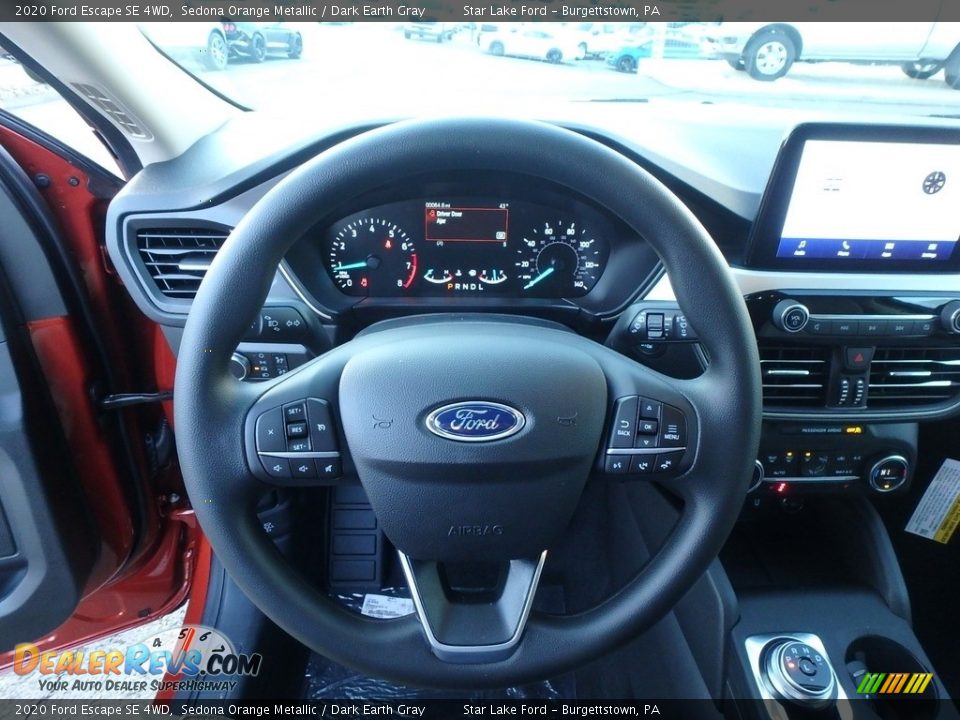 2020 Ford Escape SE 4WD Steering Wheel Photo #16